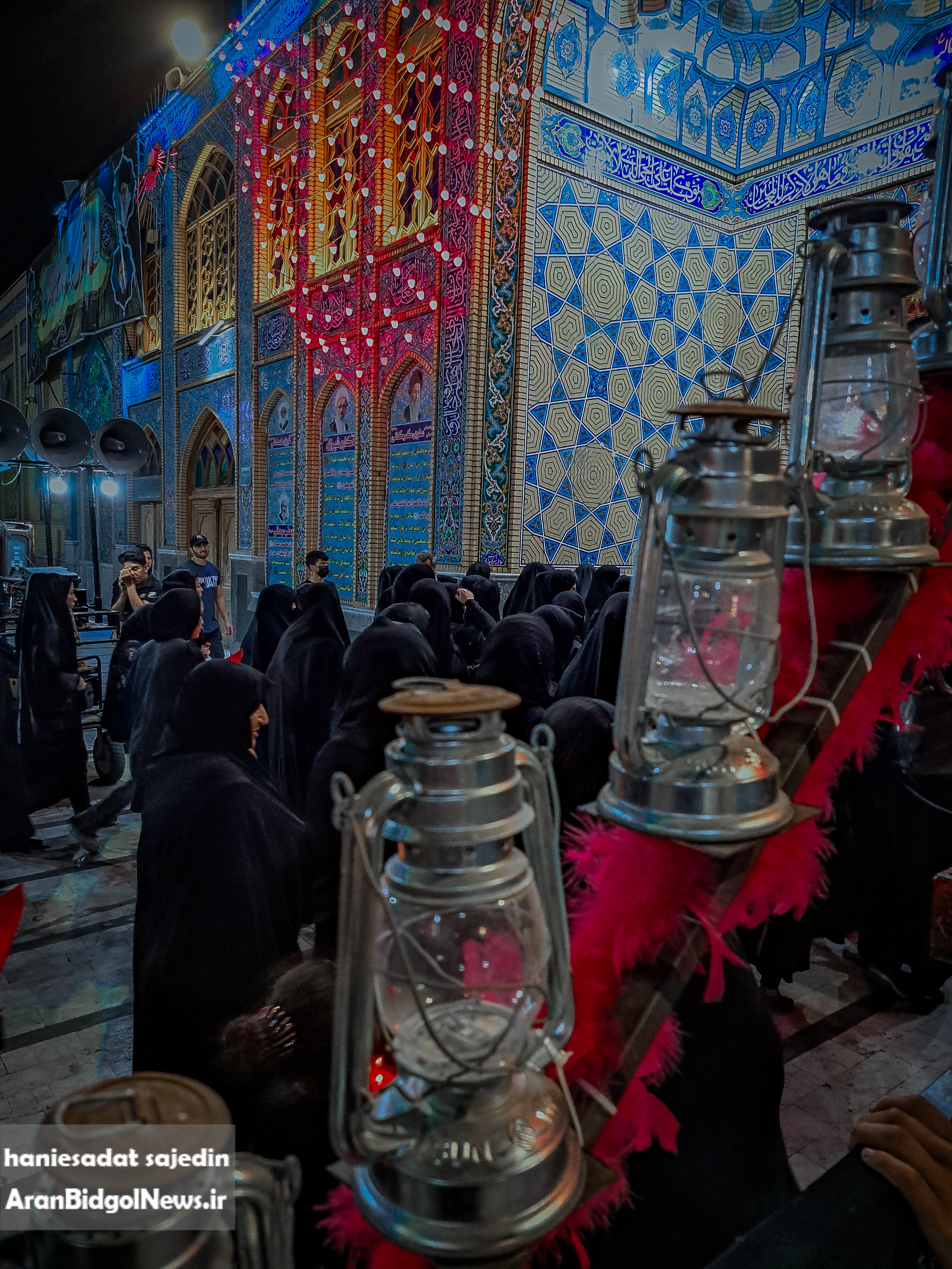 گزارش تصویری از مراسم هیت شام غریبان(بخش سوم)